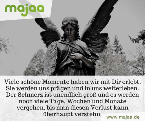 Trauersprüche - Trauerbild: In deinem Herzen Trauersprüche - Trauerbild: In deinem Herzen