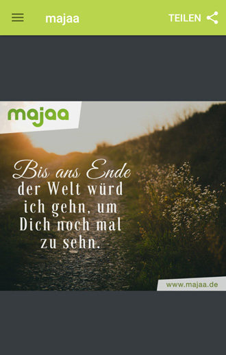 majaa Trauer App - wunderschöne Trauerverse majaa Trauer App - wunderschöne Trauerverse