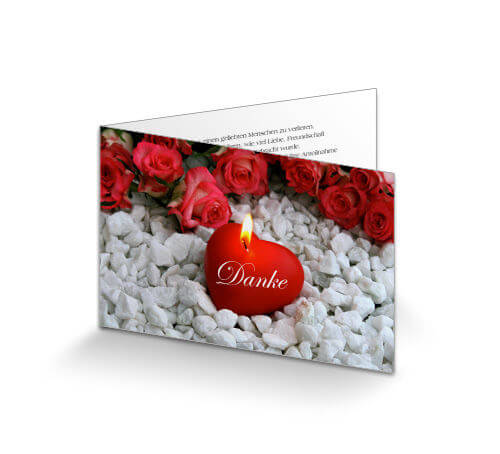 Trauer-Danksagungskarten kaufen 🕊️ & kostenlose Danksagungen