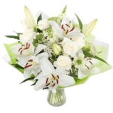 Lilies Traum (mit Lilie, Rosen)