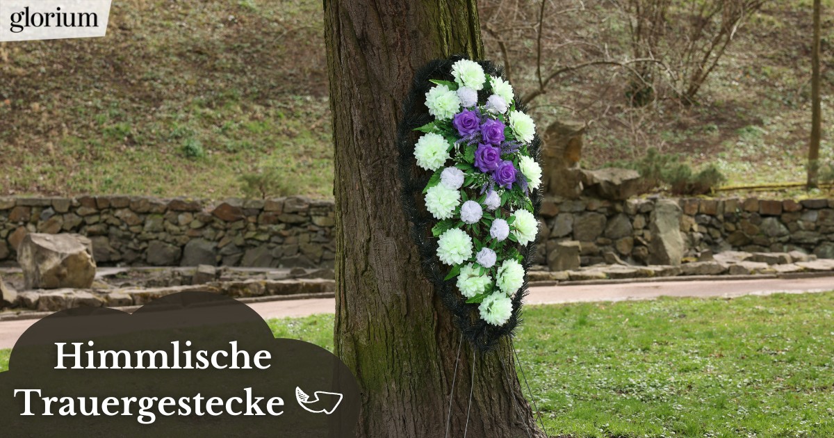 Trauergestecke ~  Gesteck fr Beerdigung online bestellen