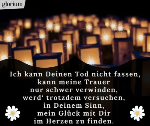 Trauersprüche 🕯️ über 100 taktvolle Sprüche glorium